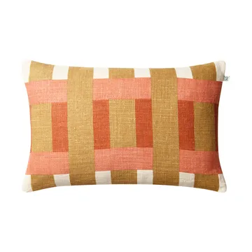 Capa de almofada Benaras - Khaki-rose-apricot orange, 40x60 cm - Chhatwal & Jonsson