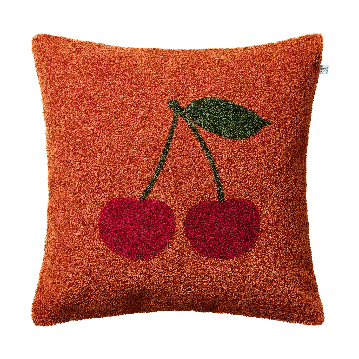 Capa de almofada Cherry 50x50 cm, Apricot orange-red-green Chhatwal & Jonsson