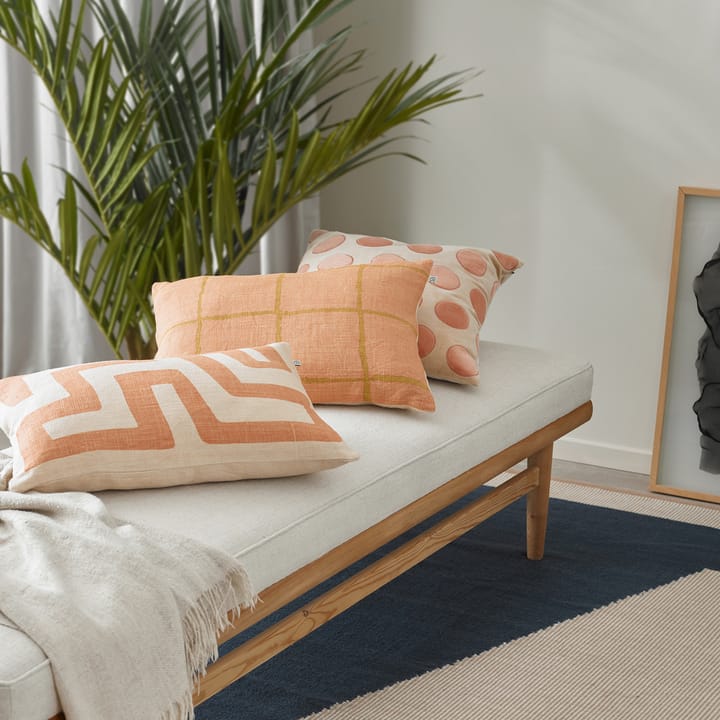 Capa de almofada Circle 50x50 cm, beige-rose Chhatwal & Jonsson