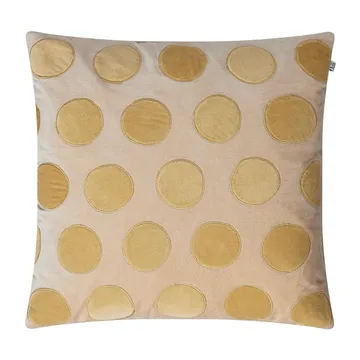 Capa de almofada Circle 50x50 cm - beige-spicy yellow - Chhatwal & Jonsson