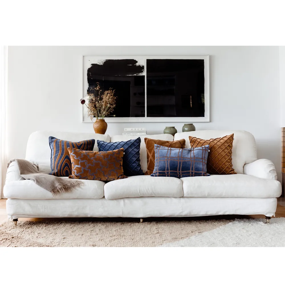 Capa de almofada Deva 40x60 cm, Cinzento prata Chhatwal & Jonsson