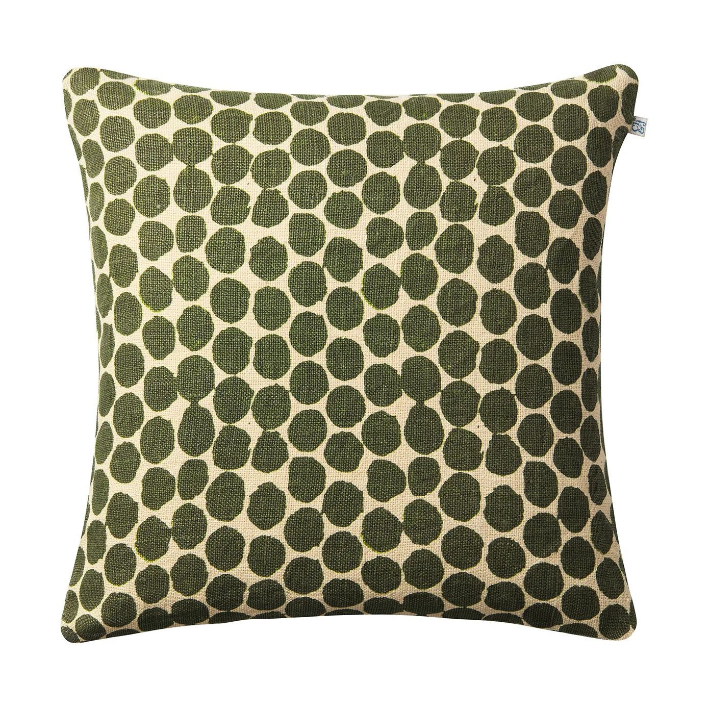 Capa de almofada Dot Ari 50x50 cm, Beige-cactus green Chhatwal & Jonsson