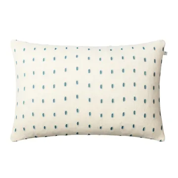 Capa de almofada Drop 40x60 cm - white-blue-aqua - Chhatwal & Jonsson