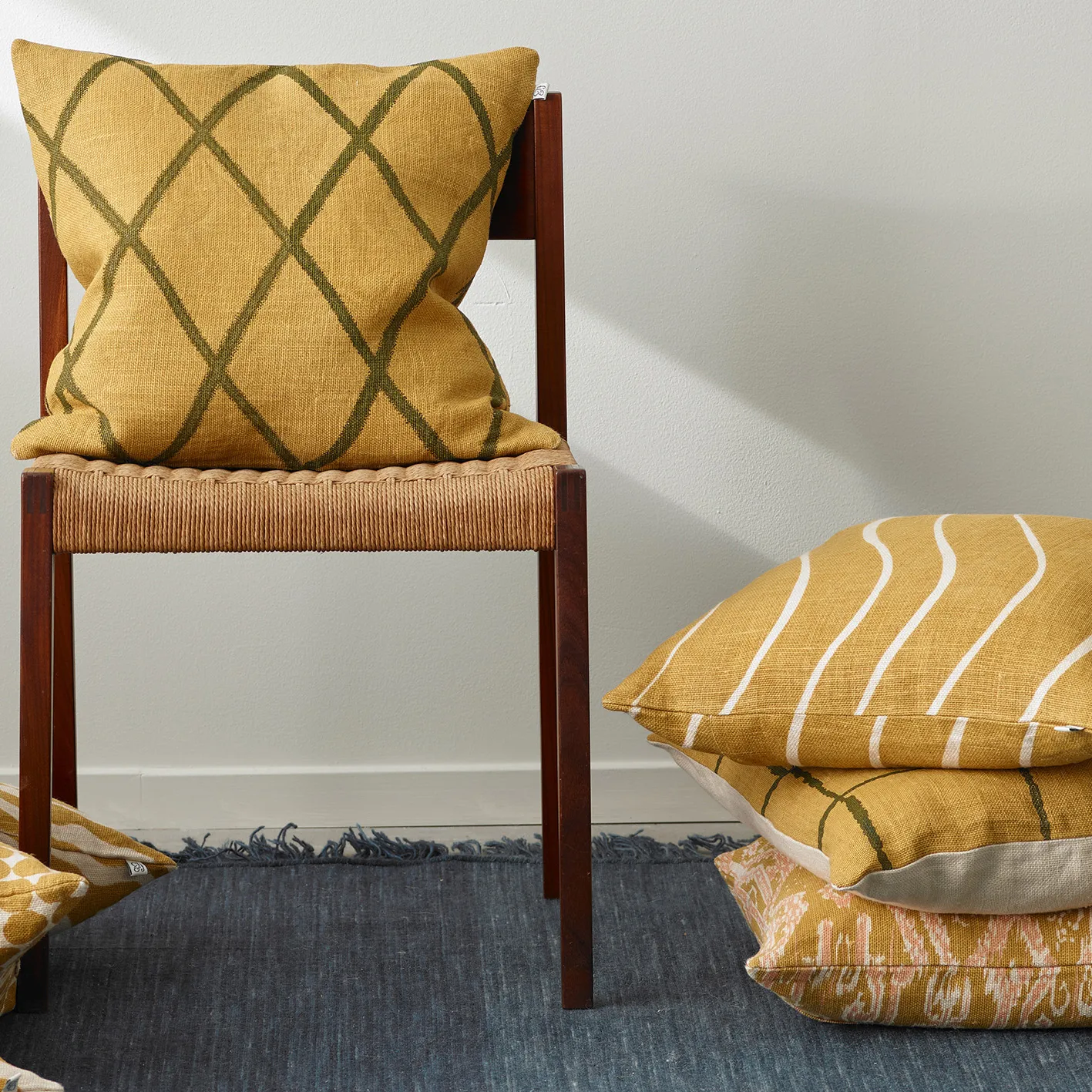 Capa de almofada Gaya 50x50 cm, spicy yellow Chhatwal & Jonsson