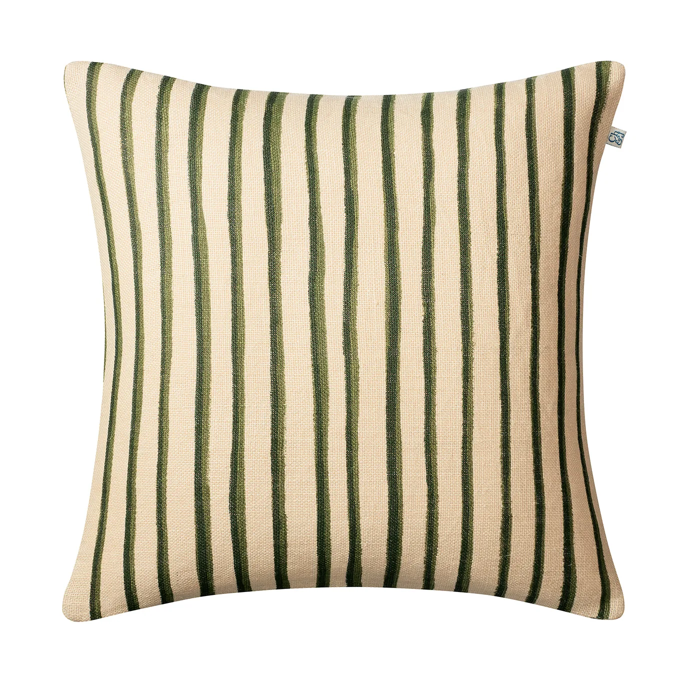 Capa de almofada Jaipur Stripe 50x50 cm, bege-verde-verde Chhatwal & Jonsson