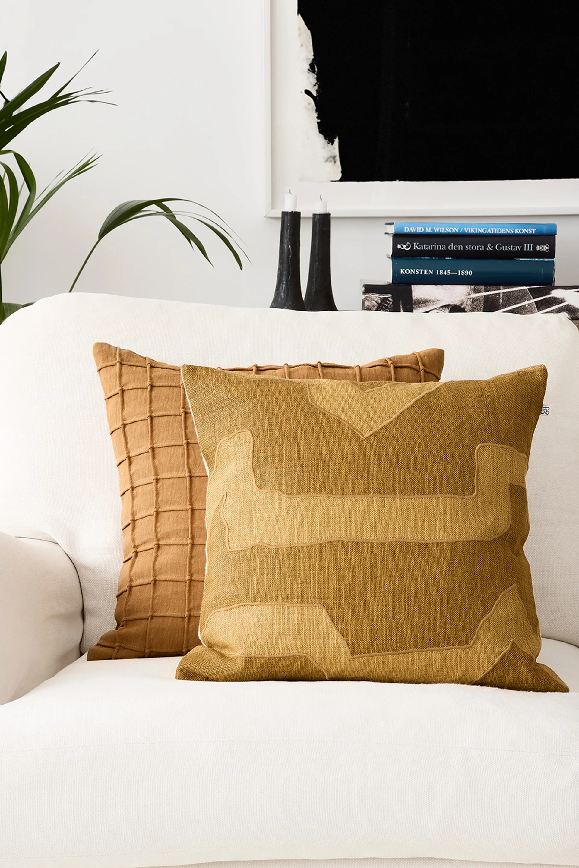 Capa de almofada Jammu 50x50 cm , amarelo masala  Chhatwal & Jonsson