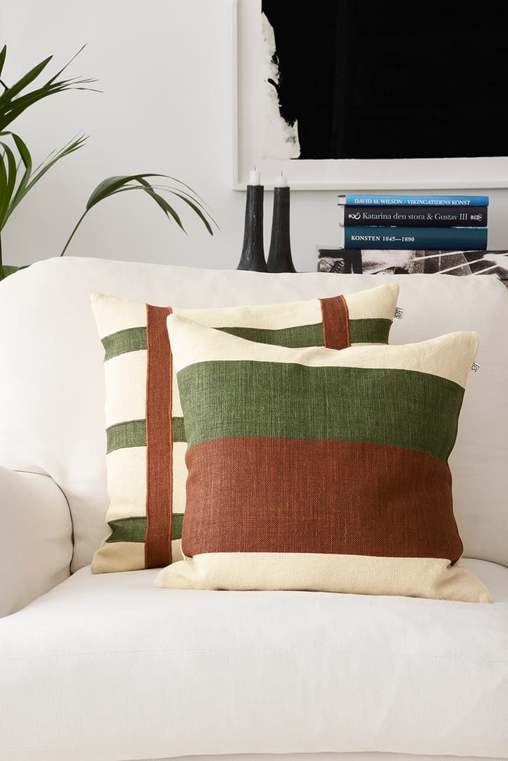 Capa de almofada Kunal 50x50 cm, Terracotta-verde cactus  Chhatwal & Jonsson