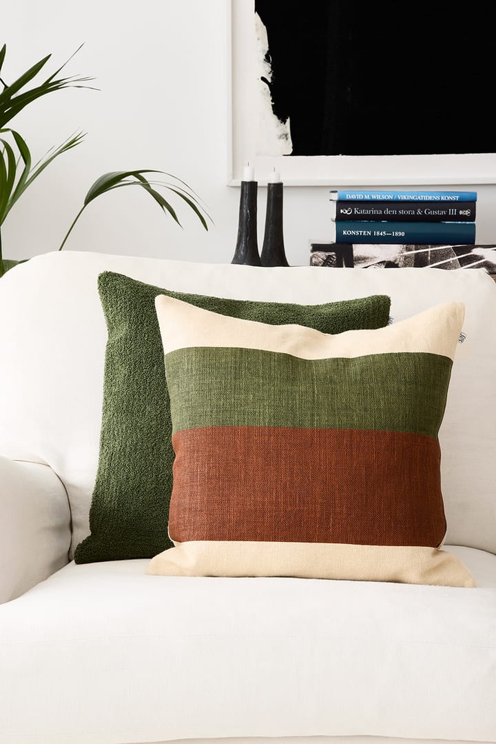 Capa de almofada Kunal 50x50 cm, Terracotta-verde cactus  Chhatwal & Jonsson