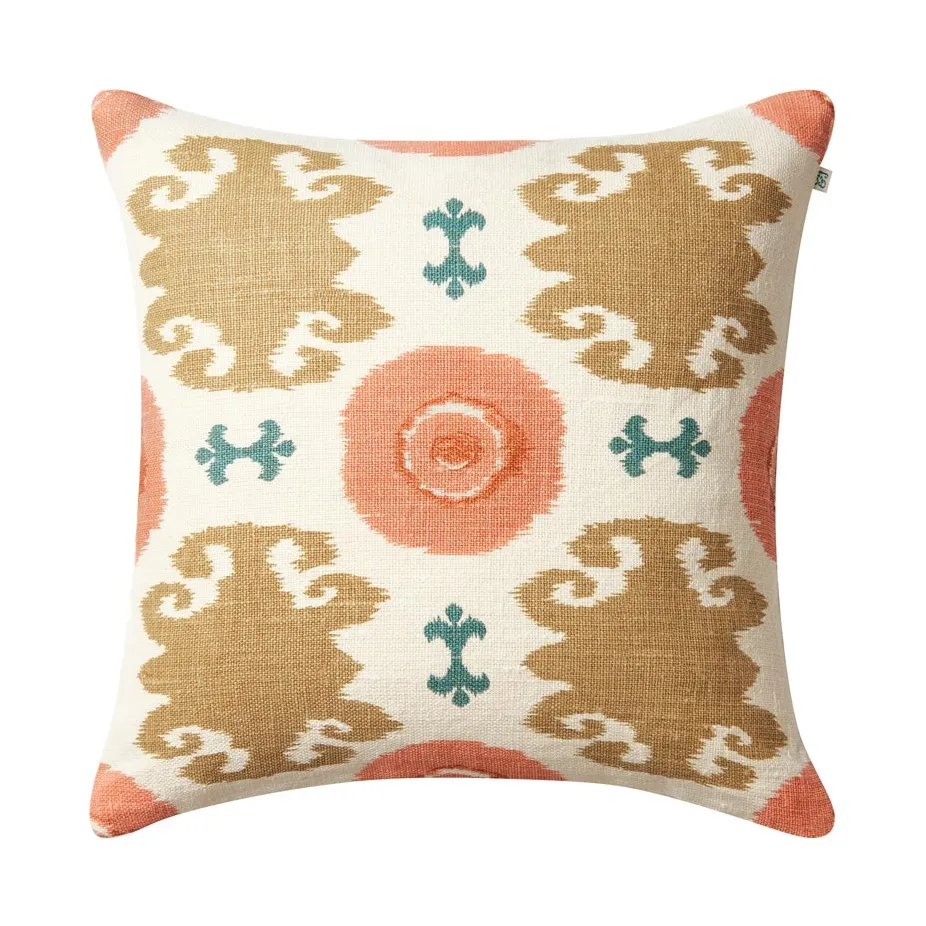 Capa de almofada Mahal 50x50 cm, Rose-apricot-khaki-heaven blue Chhatwal & Jonsson