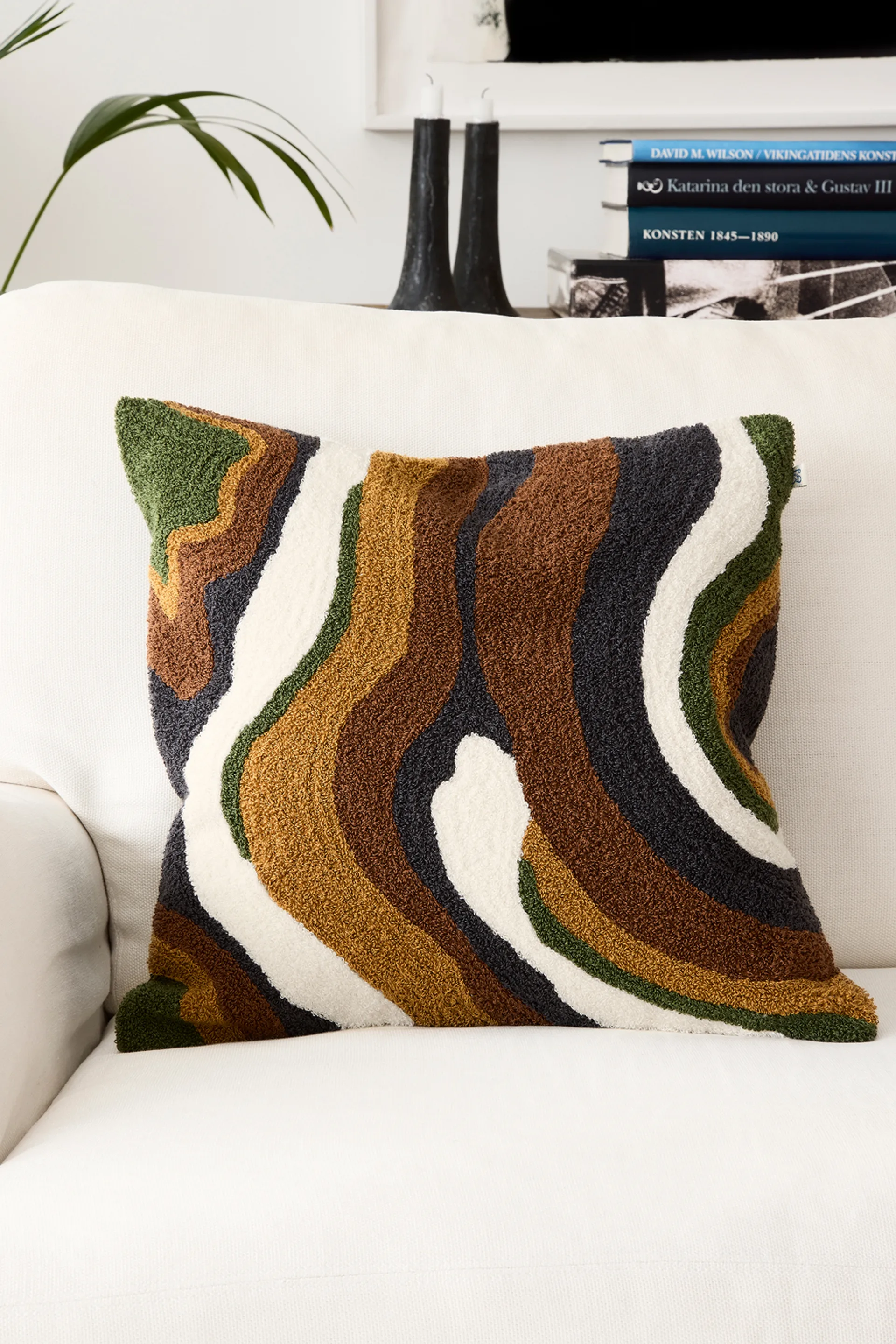 Capa de almofada Sagar 50x50 cm, Conhaque-masala Chhatwal & Jonsson