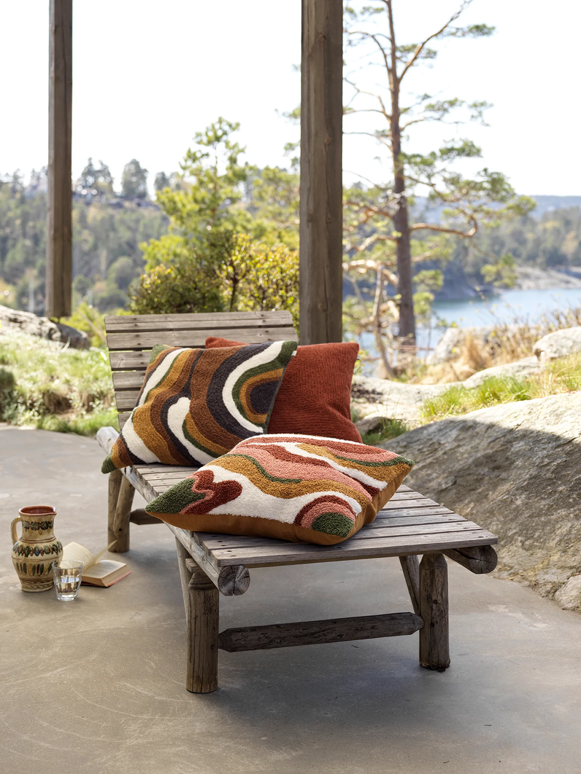 Capa de almofada Sagar 50x50 cm, Conhaque-masala Chhatwal & Jonsson