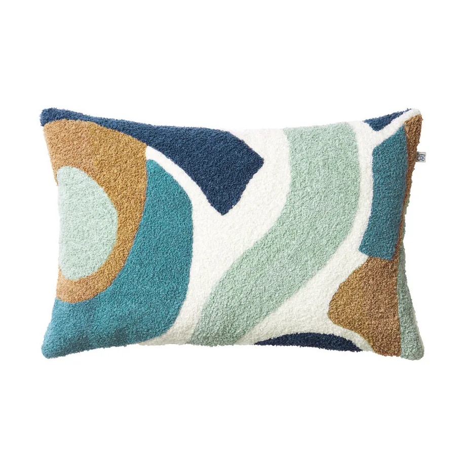 Capa de almofada Sanskriti 40x60 cm, Heaven blue-offwhite-sand-aqua Chhatwal & Jonsson
