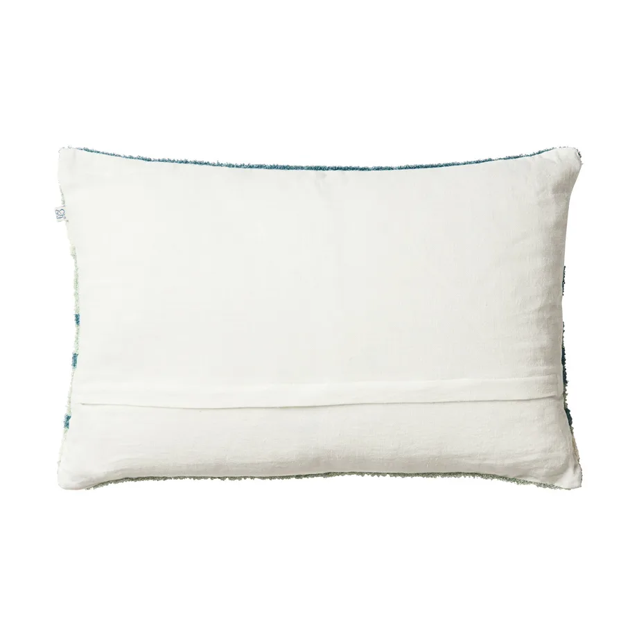 Capa de almofada Sanskriti 40x60 cm, Heaven blue-offwhite-sand-aqua Chhatwal & Jonsson