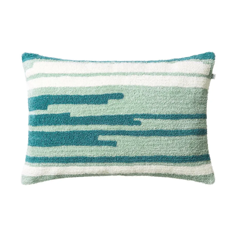 Capa de almofada Stripe Asis 40x60 cm, Heaven blue-aqua-off white Chhatwal & Jonsson