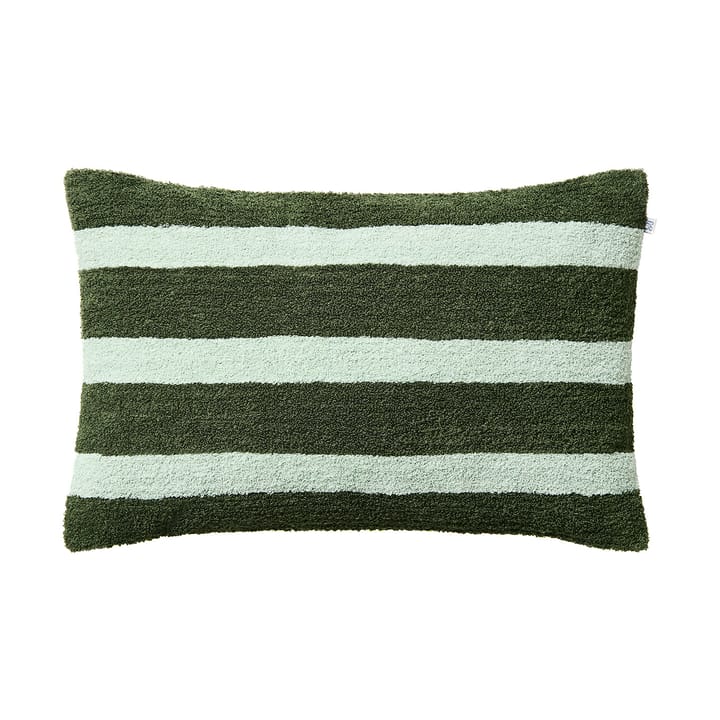 Capa de almofada Stripe linen boucle 40x60 cm - Cactus green-aqua - Chhatwal & Jonsson