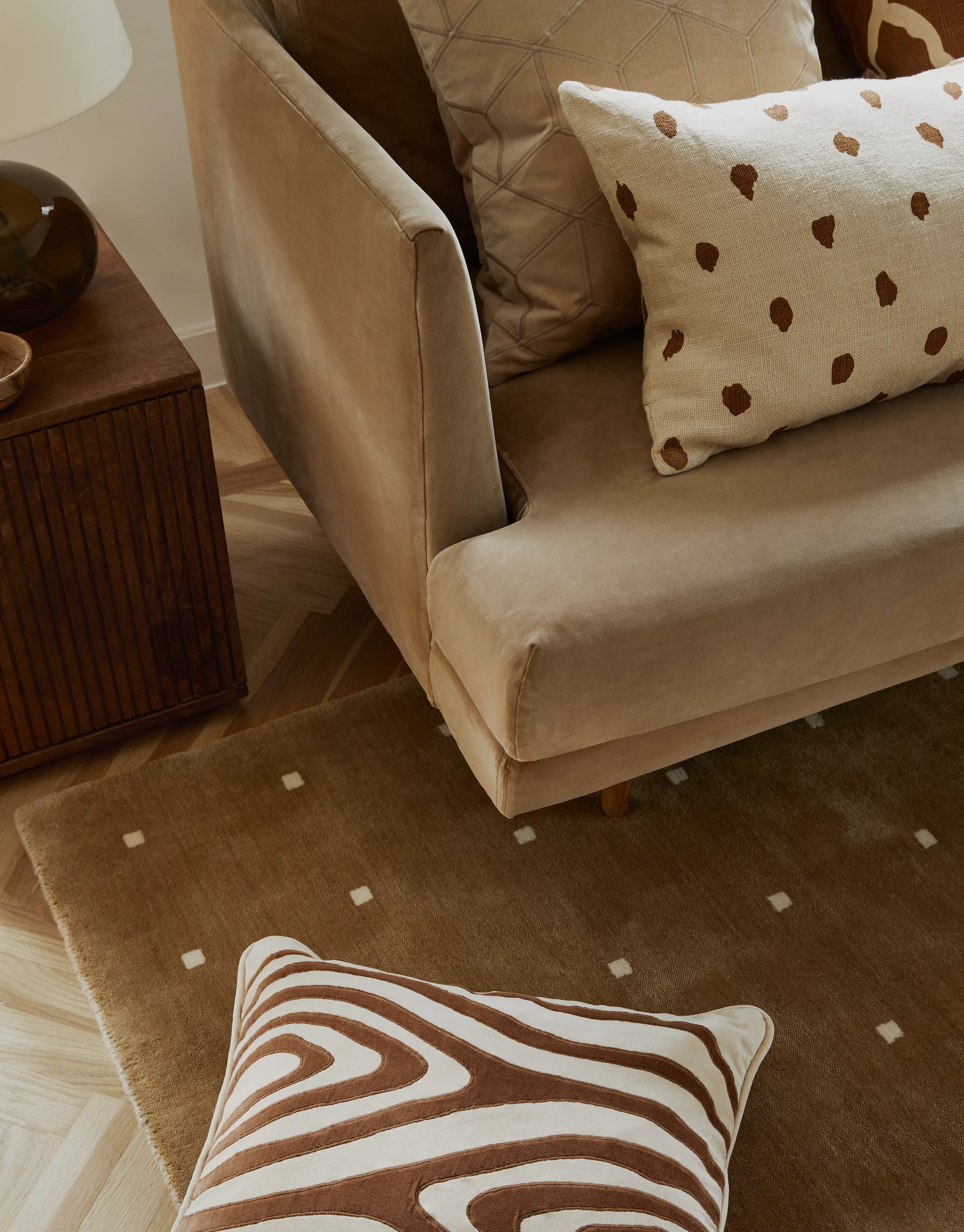 Capa de almofada Vir 50x50 cm, Bege Chhatwal & Jonsson