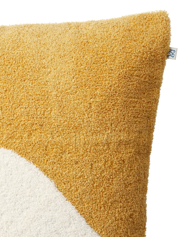 Capa de almofada Yogi 50x50 cm, Amarelo picante-off white Chhatwal & Jonsson