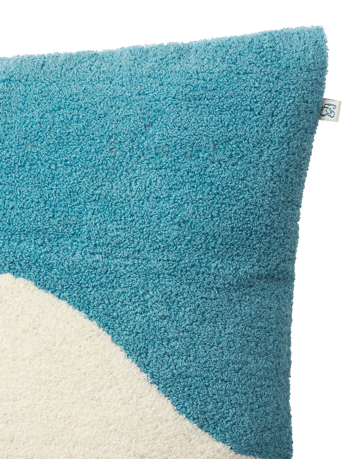 Capa de almofada Yogi 50x50 cm, Azul céu-off white Chhatwal & Jonsson