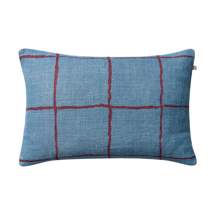 Chakra capa de almofada 40x60 cm - Dusty blue-ruby - Chhatwal & Jonsson