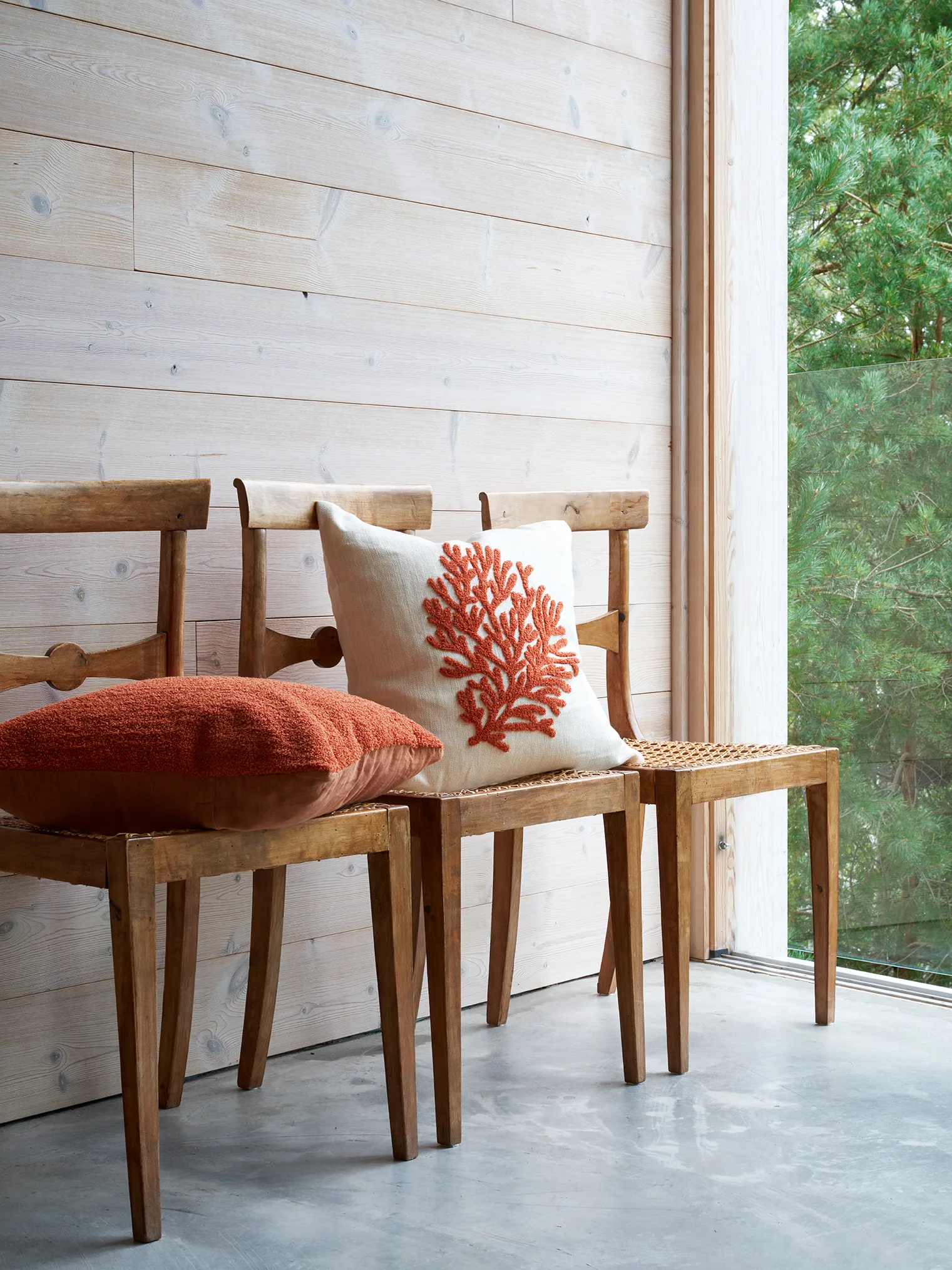 Coral fronha 50x50 cm, Orange Chhatwal & Jonsson