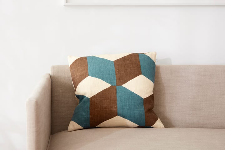 Fronha Hawa 50x50 cm, Light beige-heaven blue-taupe Chhatwal & Jonsson