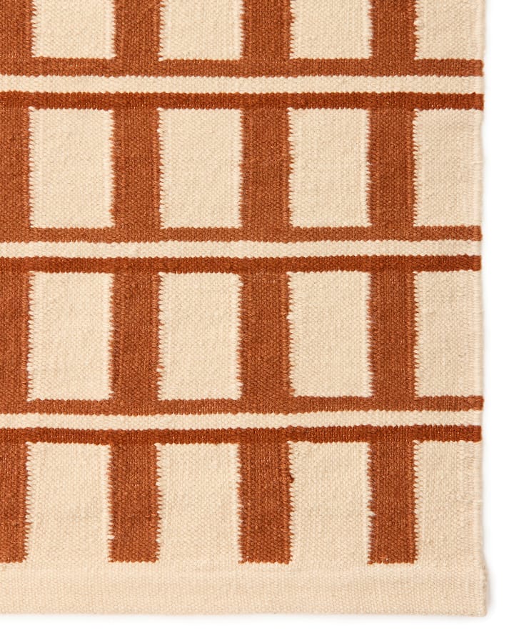 Ladakh tapete de lã, Beige-apricot orange, 180x270cm Chhatwal & Jonsson