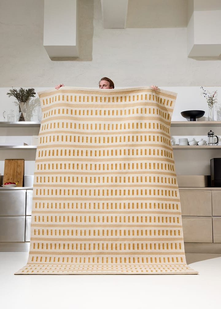 Ladakh tapete de lã, Off white-beige-masala yellow, 230x320 cm Chhatwal & Jonsson