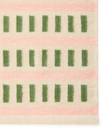 Ladakh tapete de lã - Offwhite-green-pink, 230x320cm - Chhatwal & Jonsson