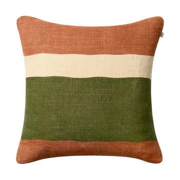 Manali capa de almofada 50x50 cm - Apricot orange-cactus green - Chhatwal & Jonsson