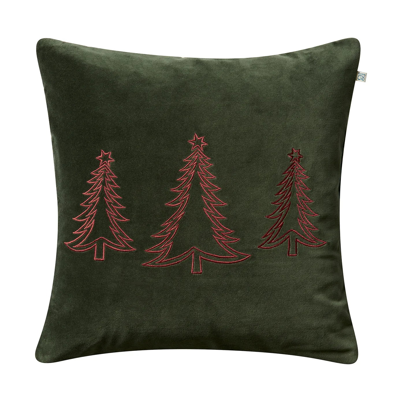 Pine Tree capa de almofada 50x50 cm, Forest green Chhatwal & Jonsson