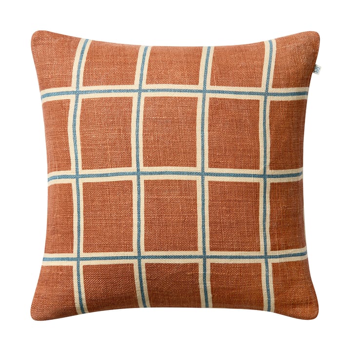 Raha capa de almofada 50x50 cm - Apricot orange-heaven blue - Chhatwal & Jonsson