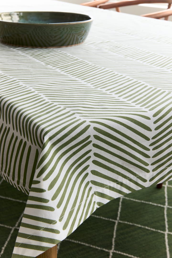 Rama toalha de mesa 150x250 cm, Verde cacto Chhatwal & Jonsson