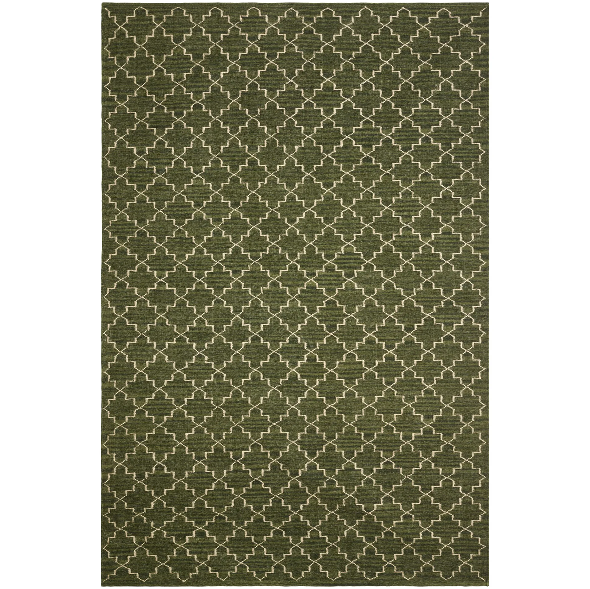 Tapete 234x323 cm New Geometric , verde melange-offwhite  Chhatwal & Jonsson