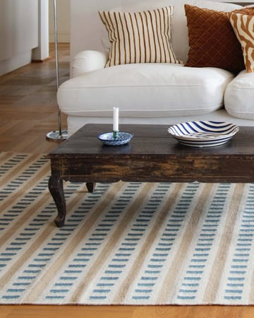 Tapete de lã Ladakh - Off white-l. beige-heaven blue, 230x320 cm - Chhatwal & Jonsson