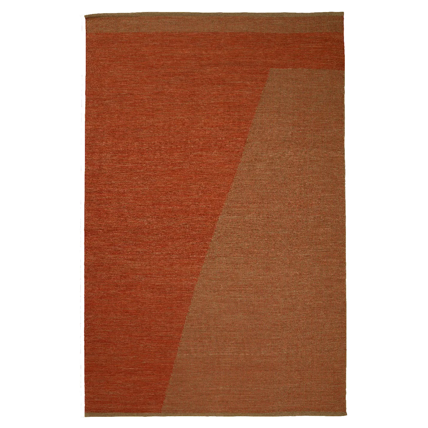 Tapete de lã Una 180x270 cm, Ferrugem-bege Chhatwal & Jonsson