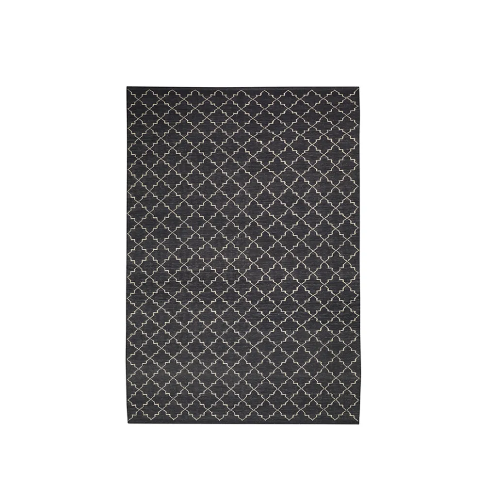 Tapete New Geometric, Cinzento escuro/offwhite-180x272 cm  Chhatwal & Jonsson