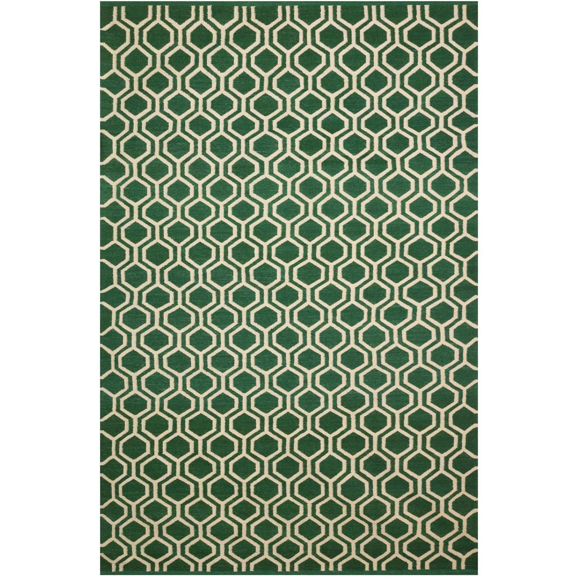 Tapete Varanasi 234x323 cm, Verde-off white Chhatwal & Jonsson