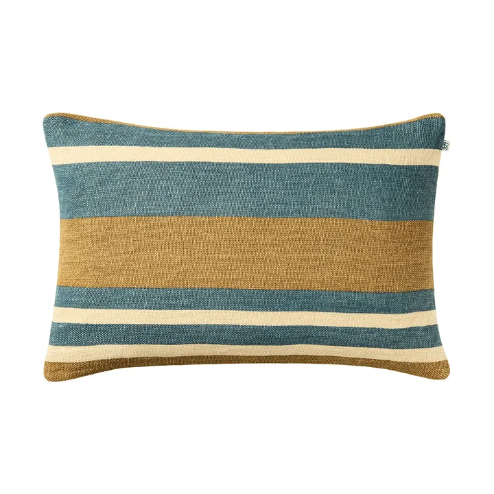 Vera capa de almofada - Khaki-Heaven Blue, 40x60 cm - Chhatwal & Jonsson