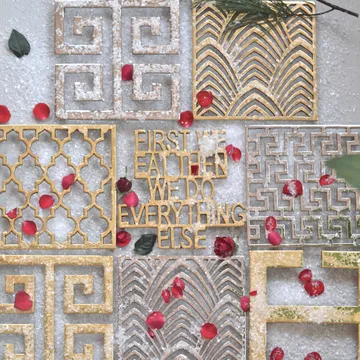 Base Palm Beach - latão - Classic Collection