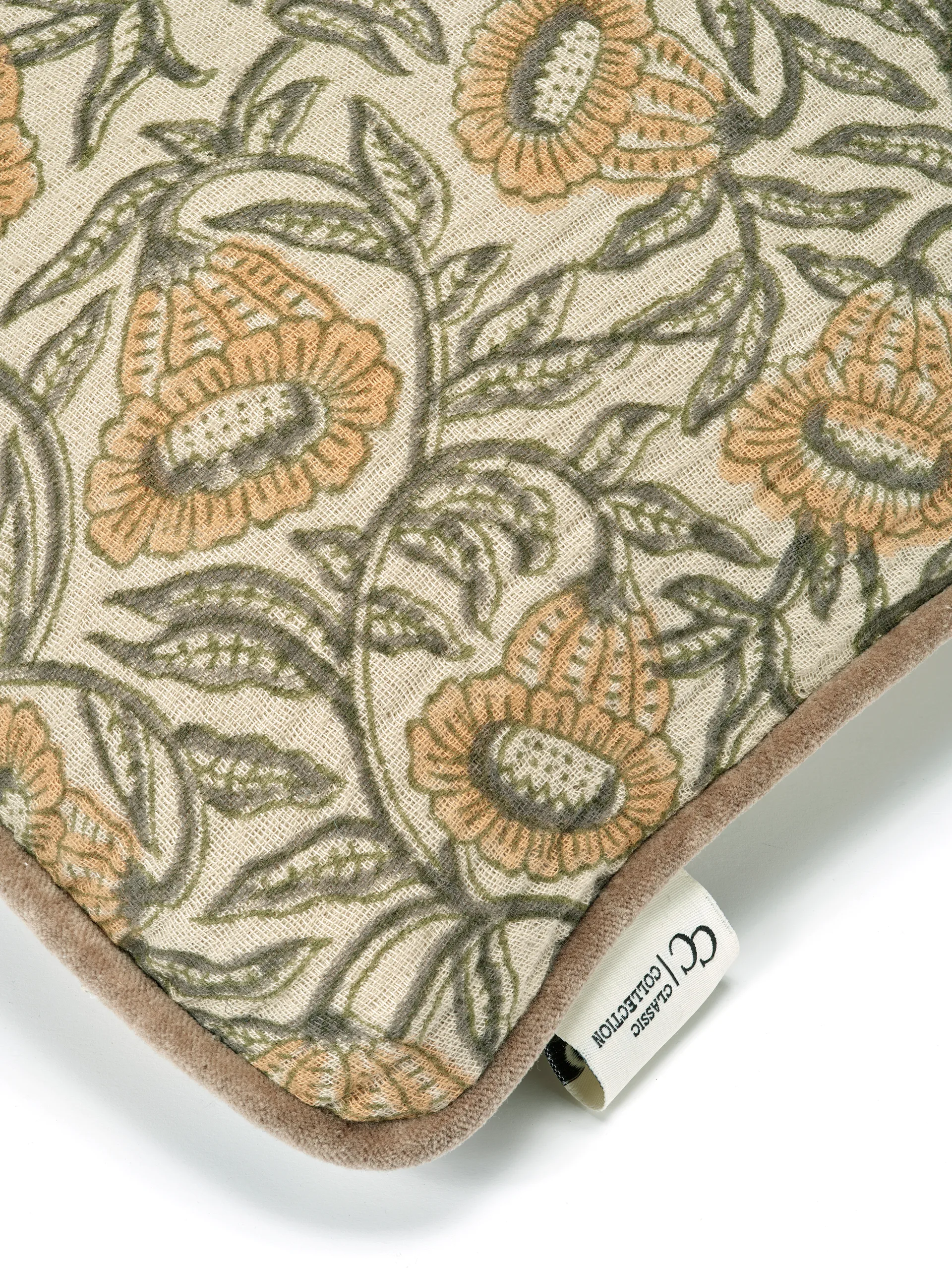 Bell capa de almofada 50x50 cm, Amarelo Classic Collection