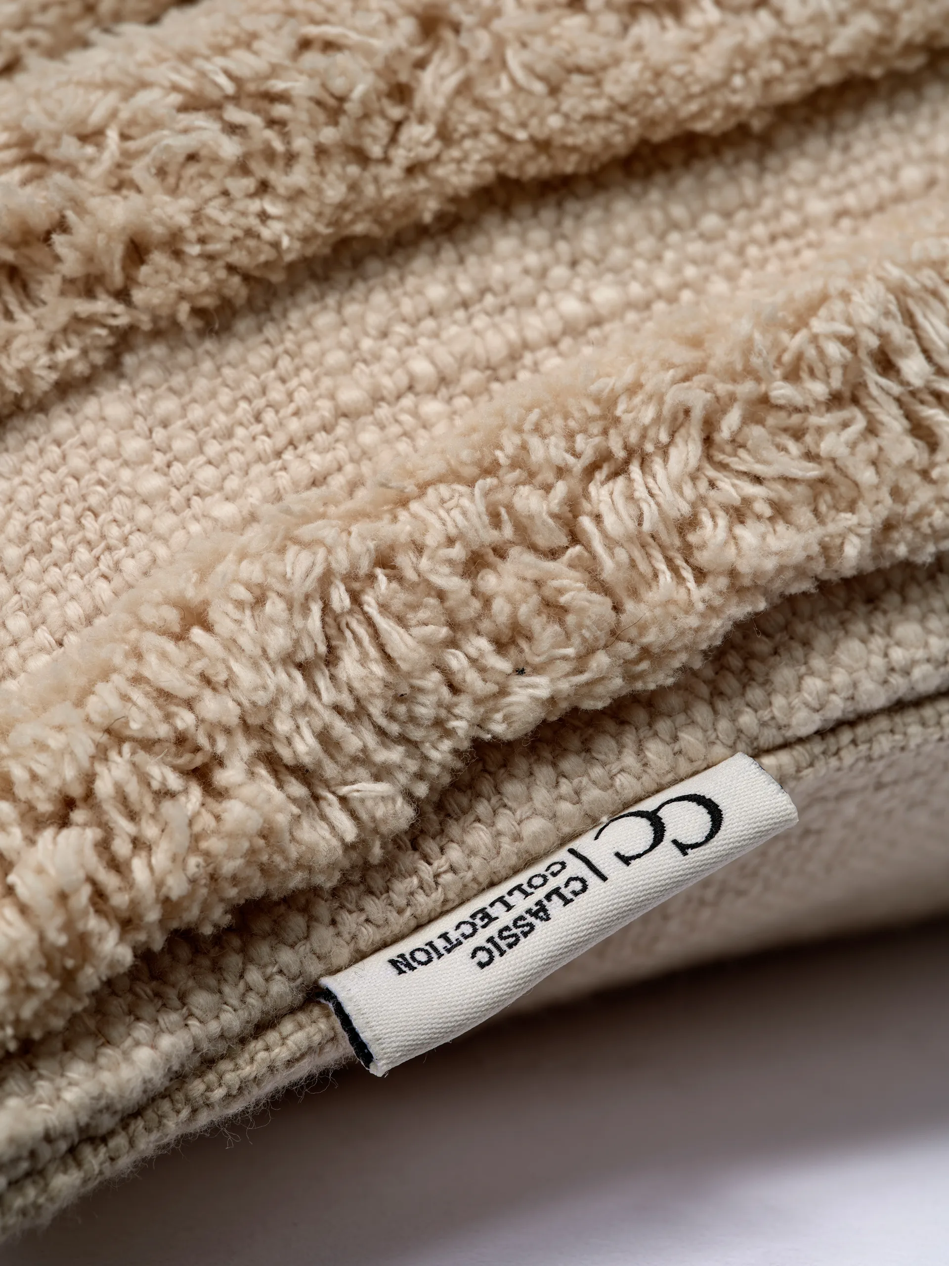 Capa de almofada Field 50x50 cm, Bege Classic Collection