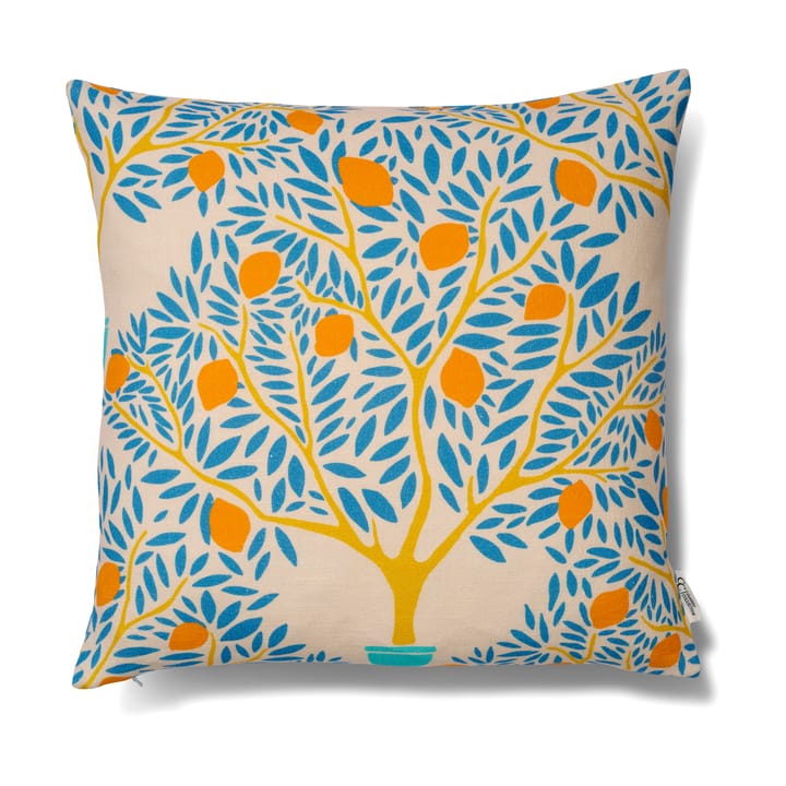 Capa de almofada Lemon garden 50x50 cm - Azul - Classic Collection