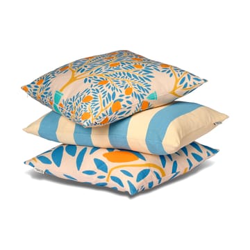 Capa de almofada Sunny citrus 50x50 cm - Azul - Classic Collection