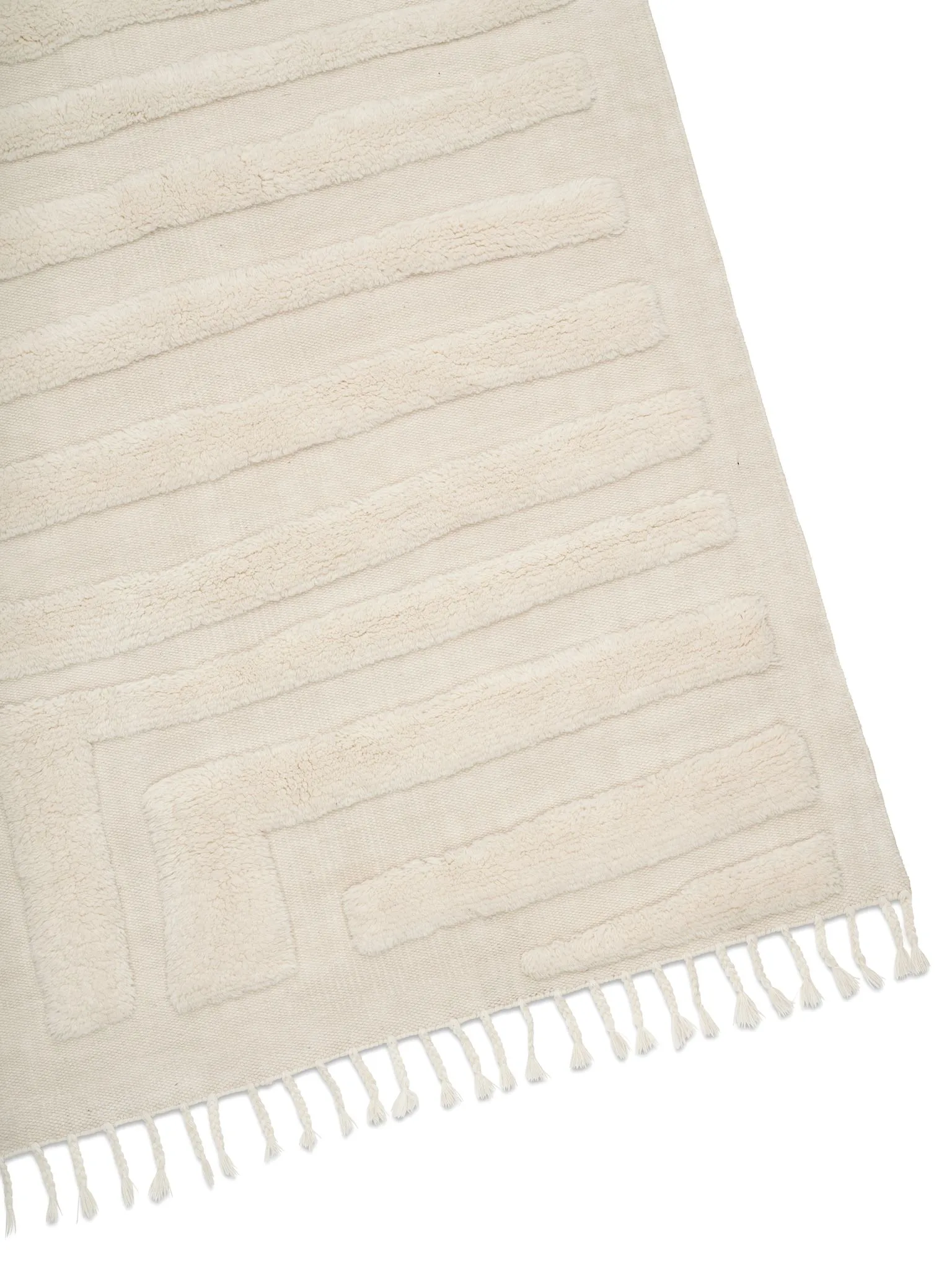 Carpete de lã Field 170x230 cm , Ivory Classic Collection