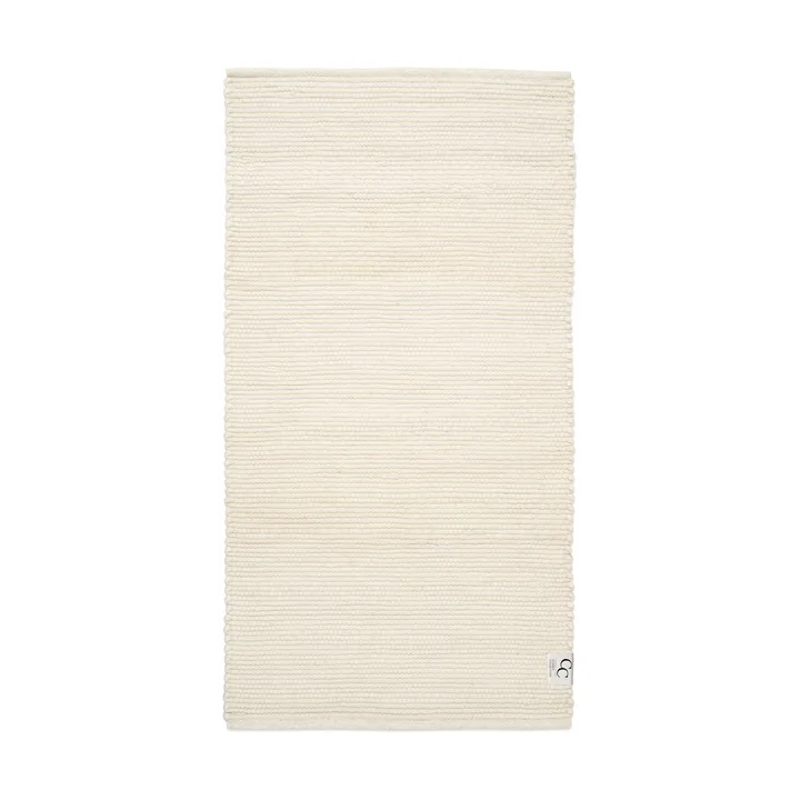 Carpete de lã Merino 80x250 cm - branco - Classic Collection