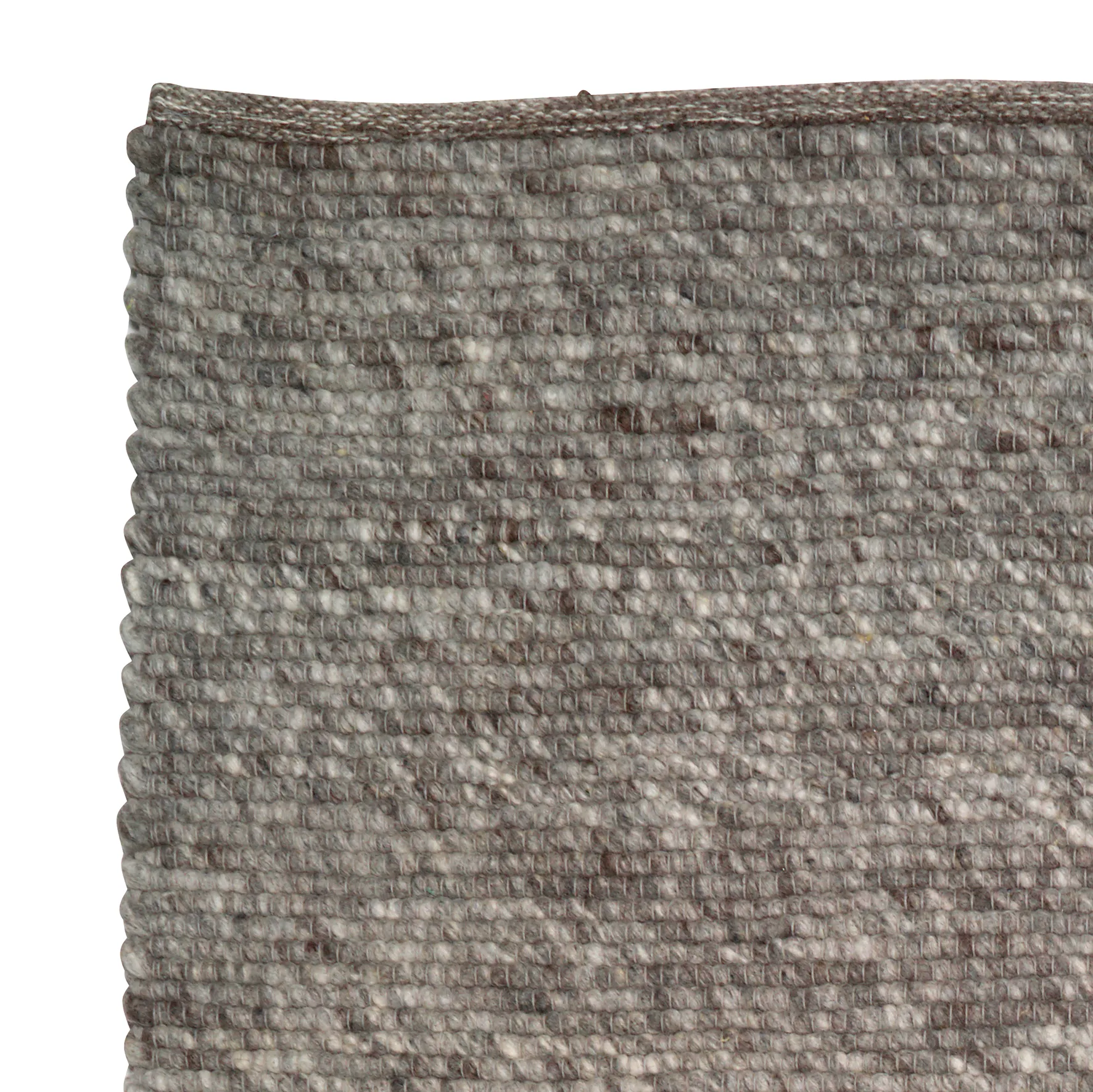 Carpete de lã Merino 80x250 cm, Cinza Classic Collection