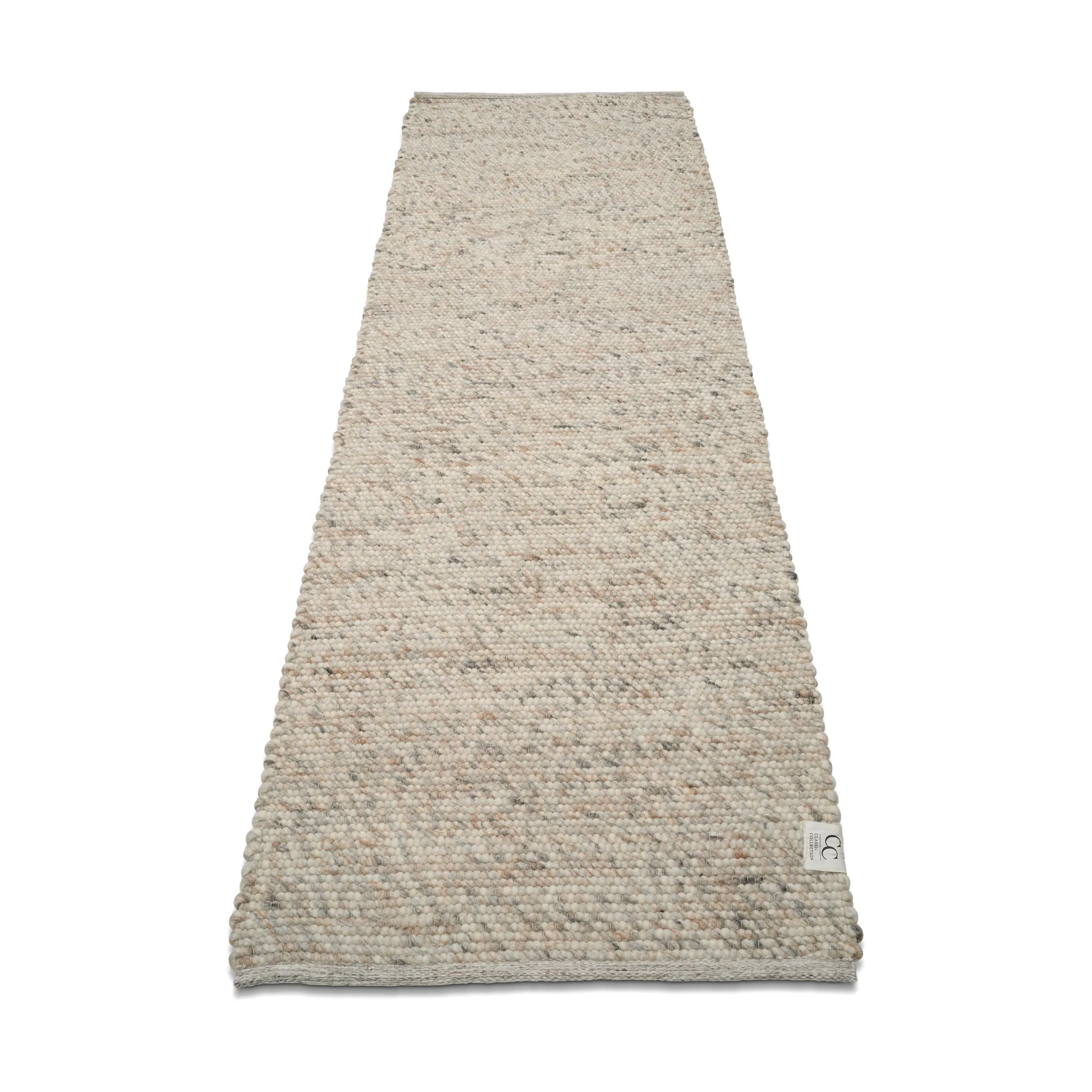 Carpete de lã Merino 80x250 cm, natural beige Classic Collection
