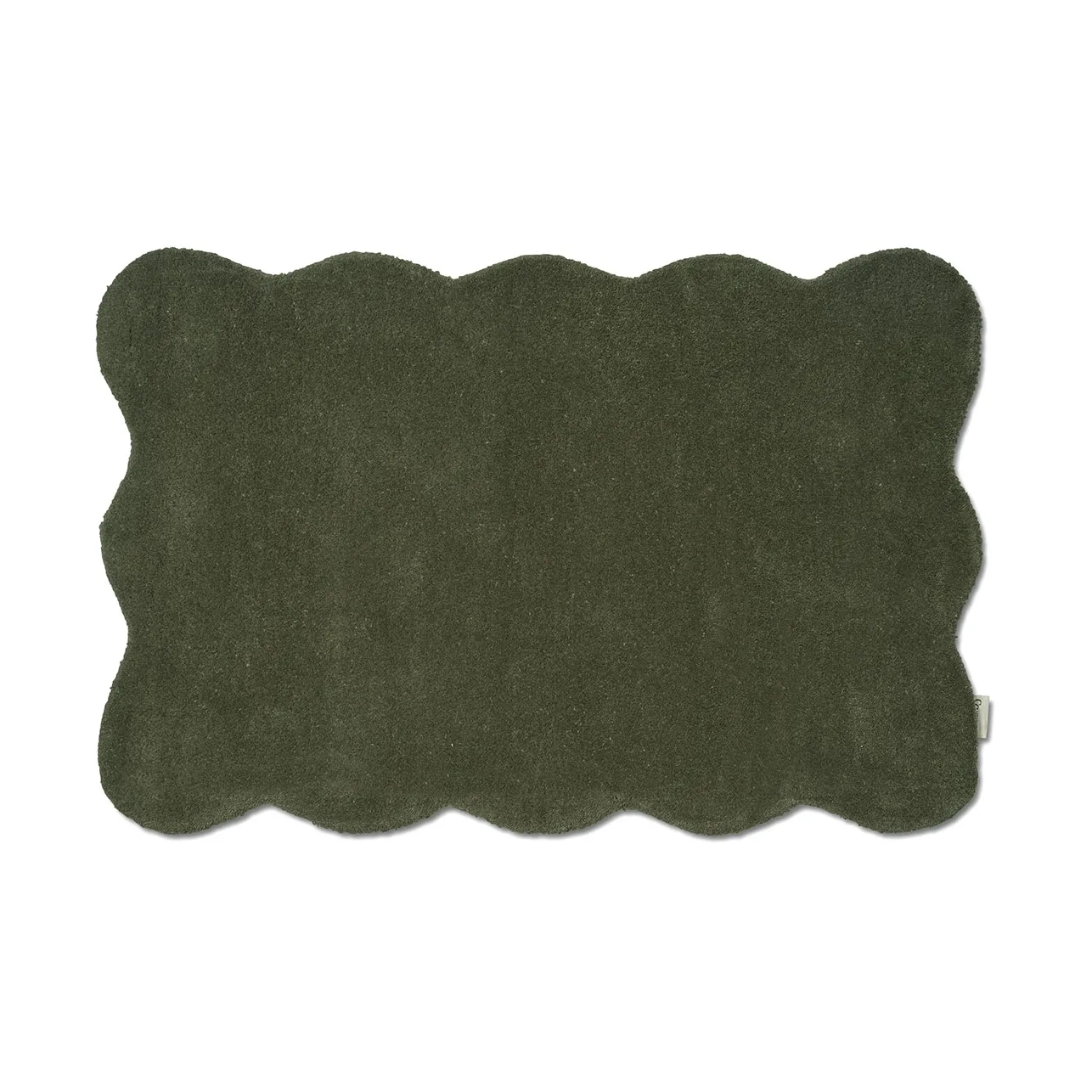 Clam tapete de porta 60x90 cm, Verde Classic Collection