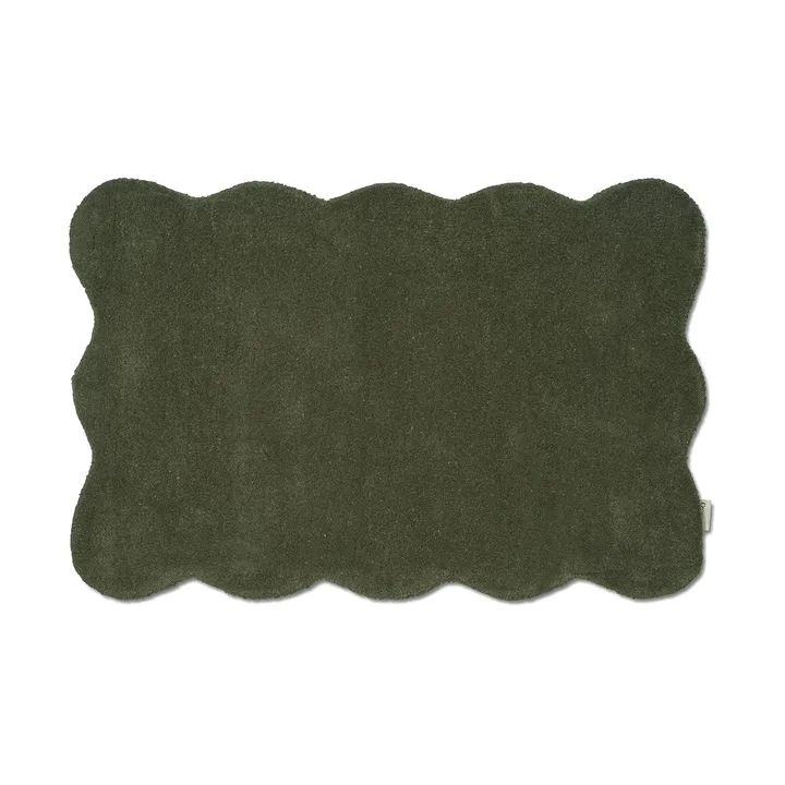 Clam tapete de porta 60x90 cm - Verde - Classic Collection