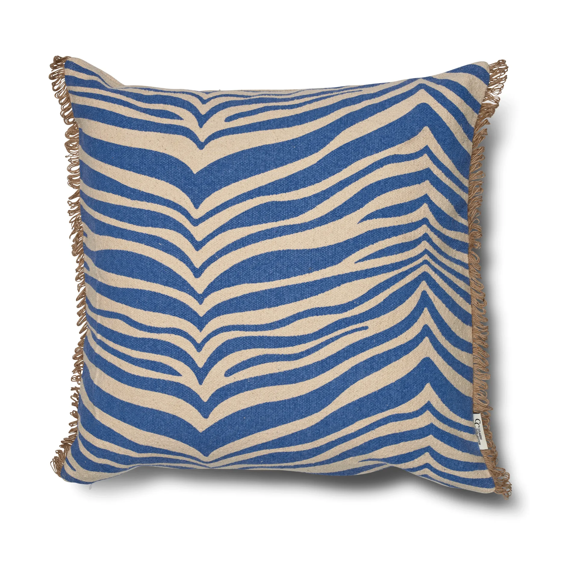 Classic Collection Zebra almofada 50x50 cm, Azul Classic Collection